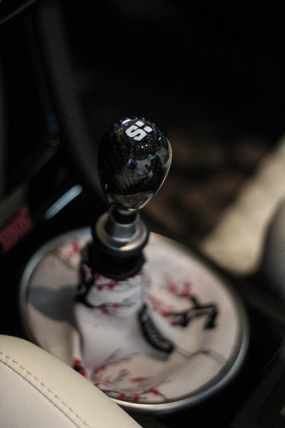 Carbon Fiber Shift Knob Black PRP Seats