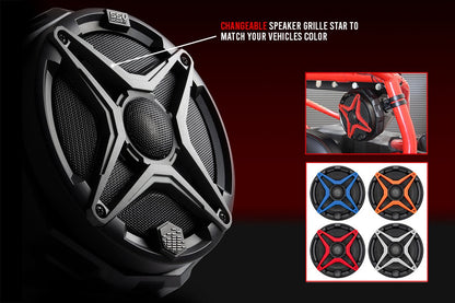 SSV Works 6.5" Front-Kick Speaker Pods for 2017-2025 Can-Am Maverick X3