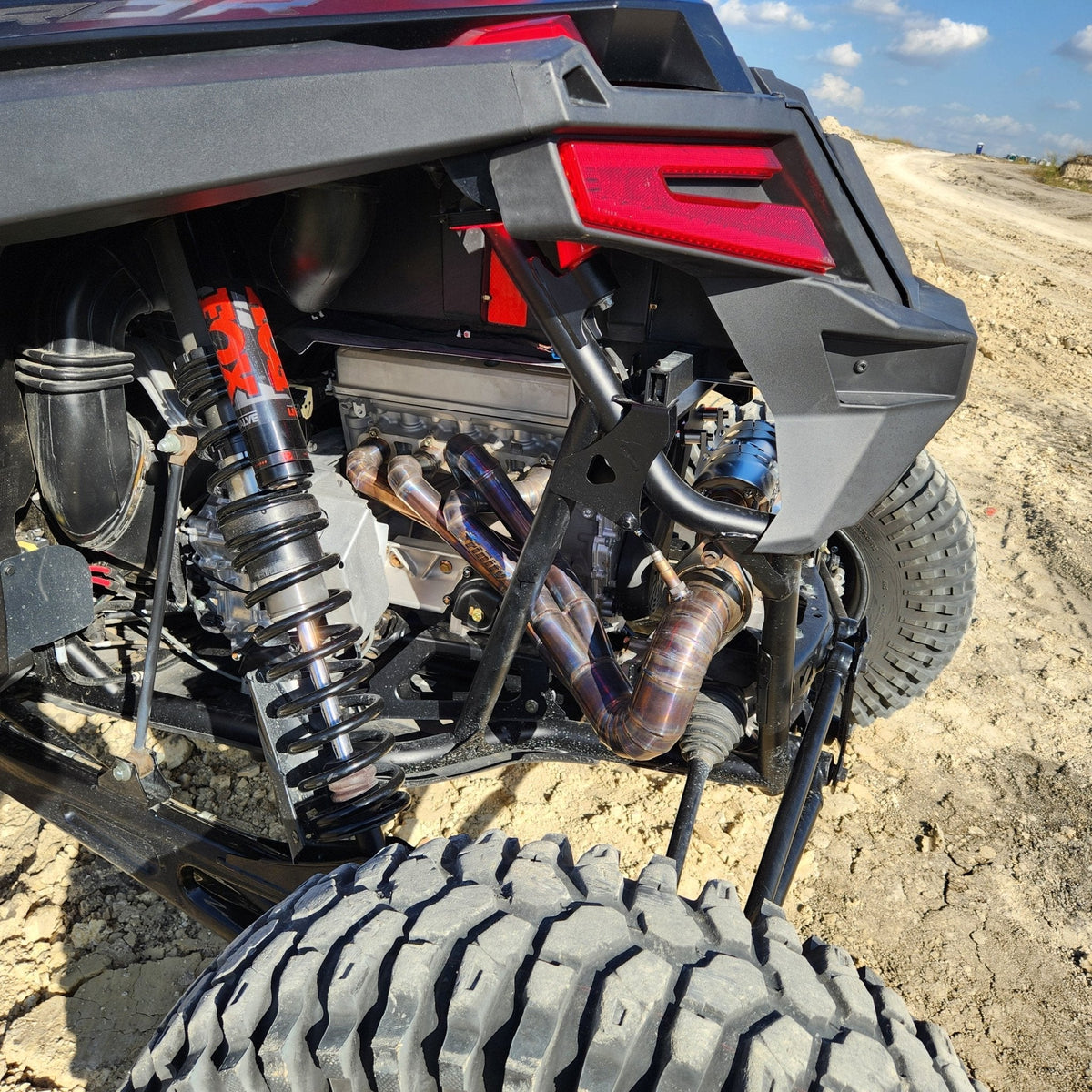 Trinity Racing Exhaust Header for RZR Pro R