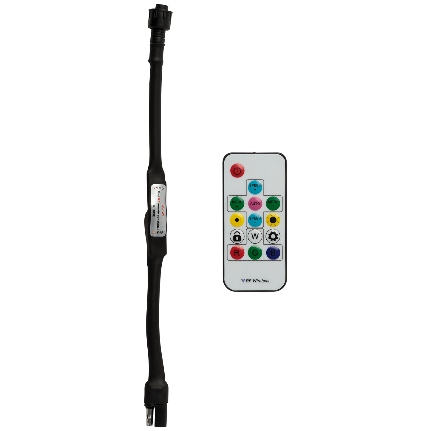 Replacement Remote & RF Controller Single V1 (3 pin) - Elite HD, Twisted Silver MAX, Twisted Silver, Silver Xtreme