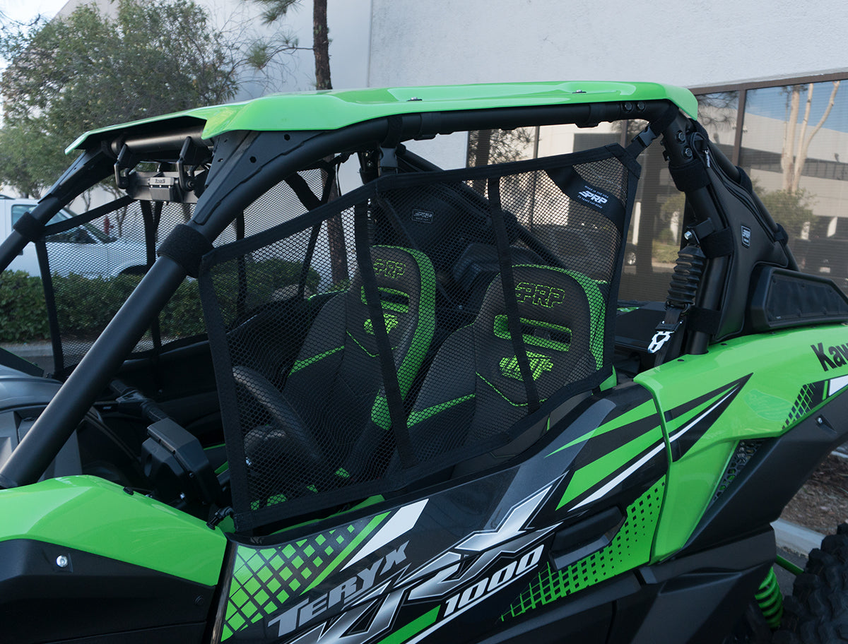 Mesh Window Net Set for Kawasaki KRX and KRX 4 Front