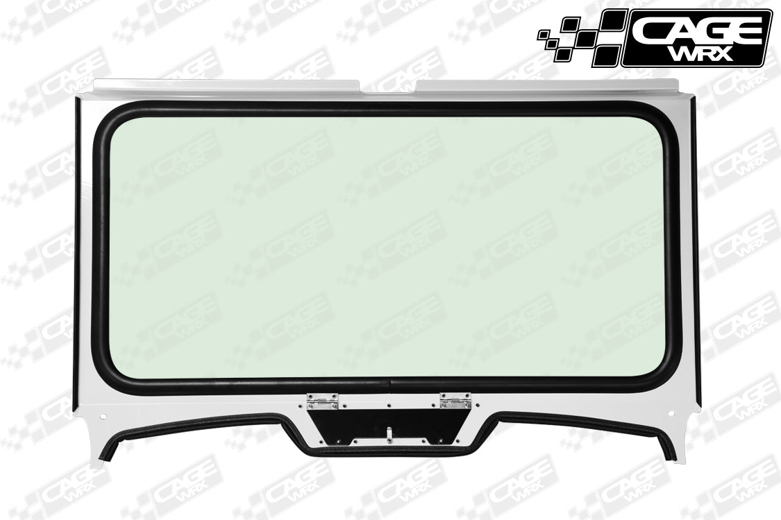 Polaris RZR XP (2019-2023/Turbo S) Glass Windshield | "BAJA SPEC / COMPETITION CAGE"
