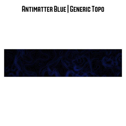 Topographic Map Premium Print Vinyl Rolls (3' or 6') - Matte Finish