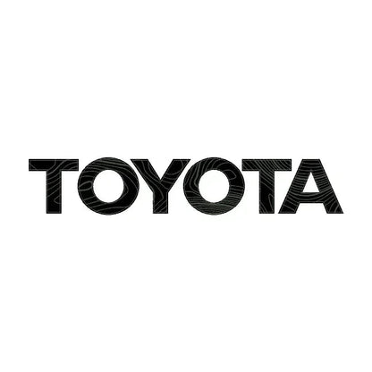 "TOYOTA" Topo Front Grille Emblem Kit - 2024+ Land Cruiser  / 07-14 FJ Cruiser