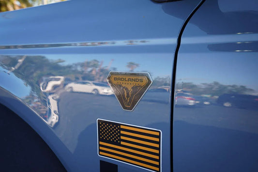 Badlands Fender Badge Overlays - 2021+ Bronco