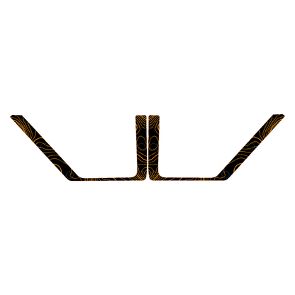Topo Rear Door Net Trim Overlay Kit (Printed Series) - 2021+ Bronco