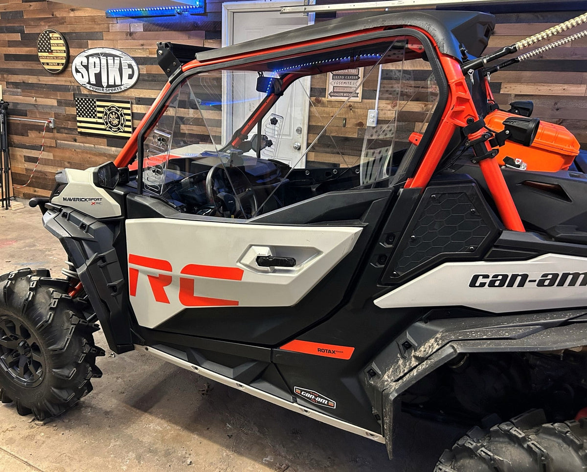 Spike Can-Am Maverick Sport Venting Polycarbonate Upper Doors Kit