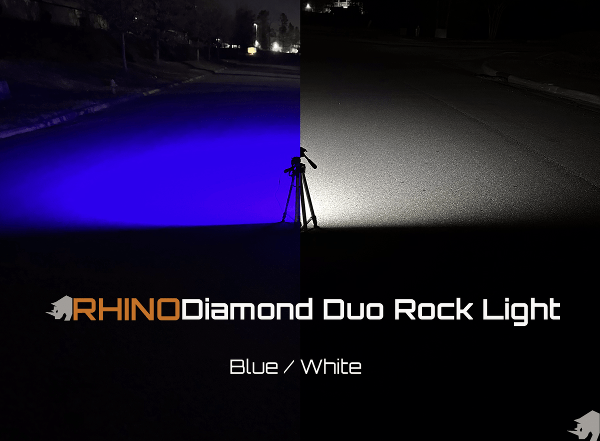 Rhino Lights Diamond Duo Rock Lights