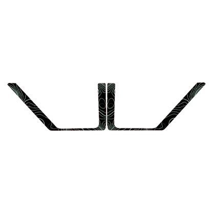 Topo Front Door Net Trim Overlay Kit (Printed Series) - 2021+ Bronco