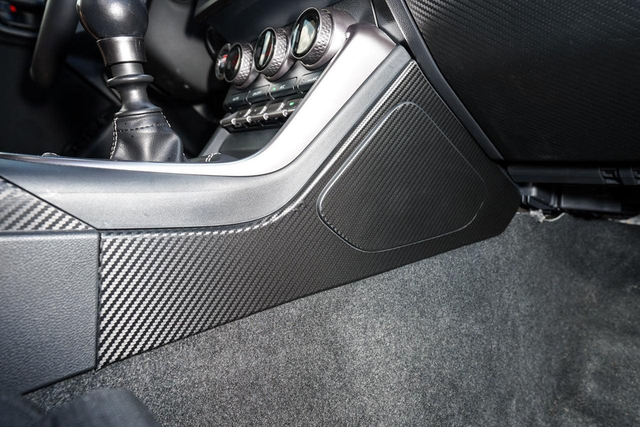 Center Console Side Trim Protector 3D Carbon Overlays - 2022 BRZ / GR86