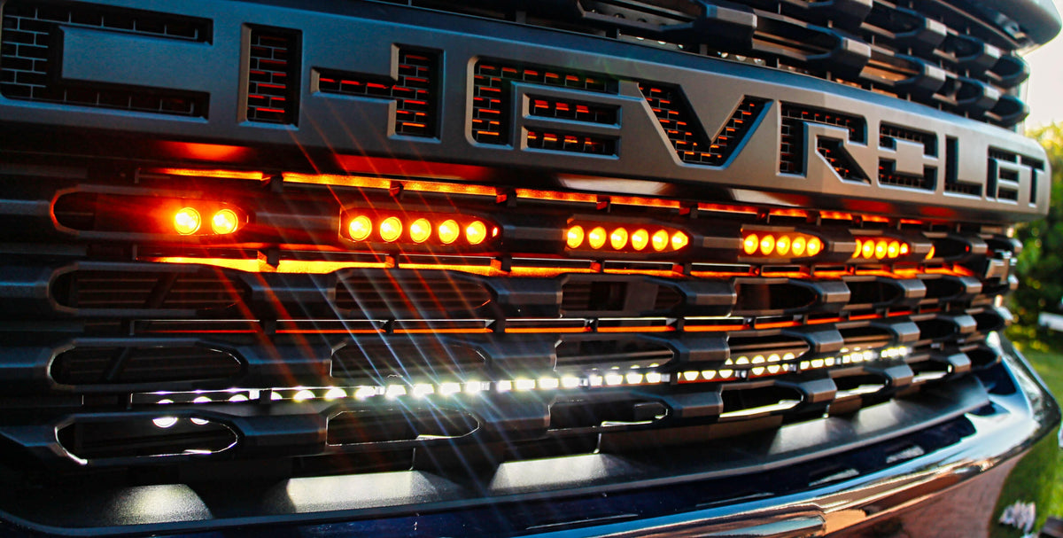 2019-2021 Chevrolet Silverado 1500 Dual 40s Light Bars