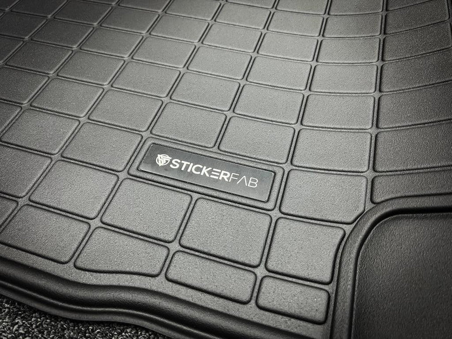 Custom Weathertech Floor Mat Logo (Etched Metal) - Universal