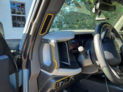 Defroster Vent Outline (Standard Series) - 2021+ Bronco