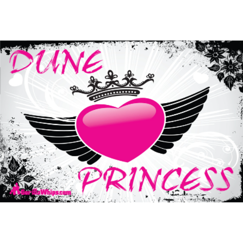 Dune Princess 3x5 Grommet Whip Flag