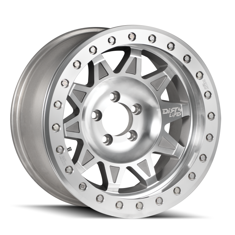 Dirty Life 9302 Roadkill Race 17x9 / 8x165.1 BP / -14mm Offset / 130.8mm Hub Machined Wheel-Beadlock