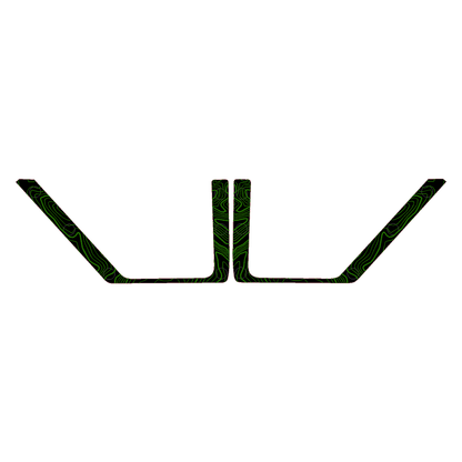 Topo Rear Door Net Trim Overlay Kit (Printed Series) - 2021+ Bronco