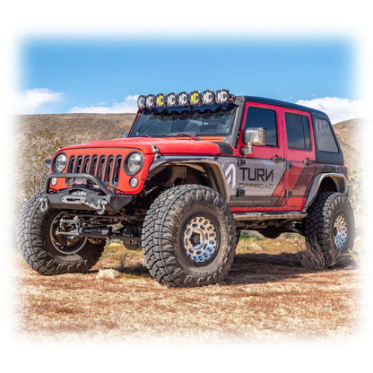 2-Piece Fastback Hard Top for Jeep Wrangler JK Unlimited 4-Door