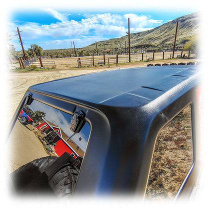 2-Piece Fastback Hard Top for Jeep Wrangler JK Unlimited 4-Door