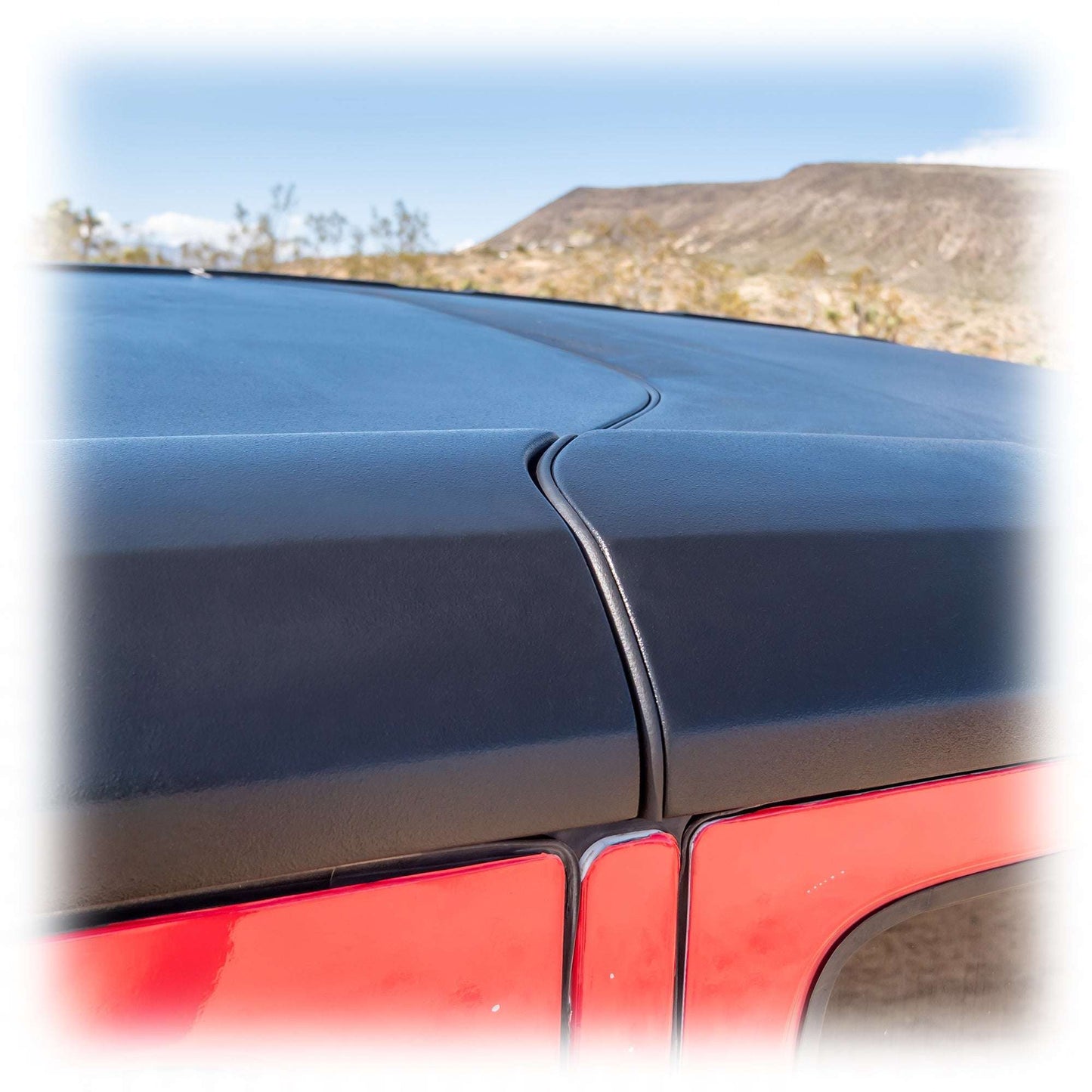 2-Piece Fastback Hard Top for Jeep Wrangler JK Unlimited 4-Door