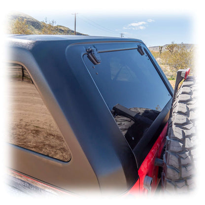 2-Piece Fastback Hard Top for Jeep Wrangler JK Unlimited 4-Door