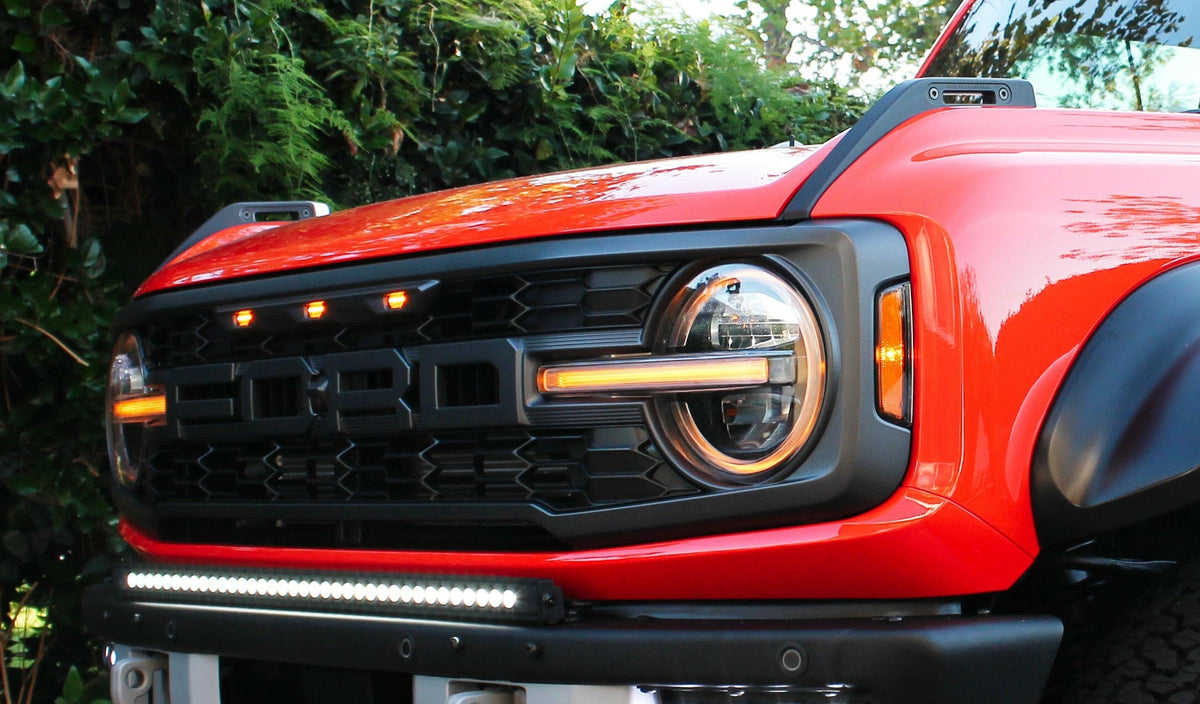 2022+ Ford Bronco Raptor 40in Bumper Light Bar - Slim