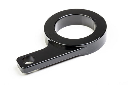 Vertical Bar Mount Whip Bracket 1 3/4"  - Black