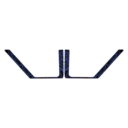 Topo Front Door Net Trim Overlay Kit (Printed Series) - 2021+ Bronco