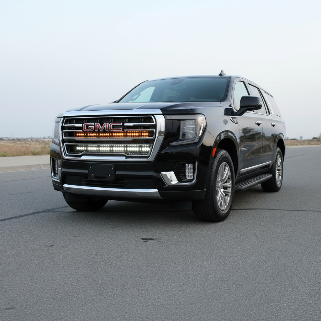 2021-2024 GMC Yukon Dual 40s Light Bars - SLIM