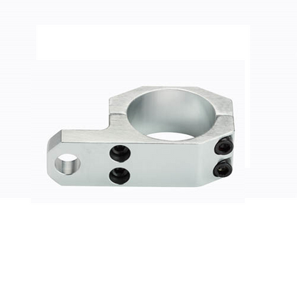 Horizontal Bar Mount Whip Bracket 1 3/4" -Silver