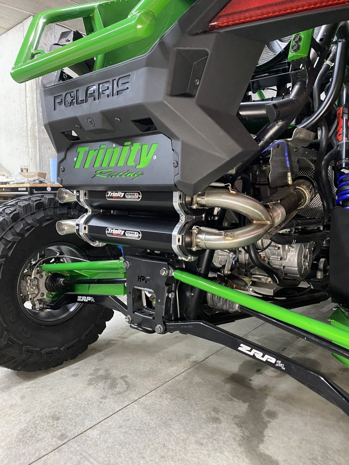 Trinity Racing Slip On Exhaust for RZR Pro XP / Turbo R