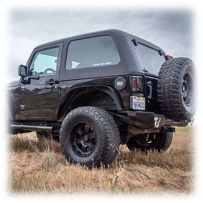 2-Piece Fastback Hard Top for Jeep Wrangler JK 2-Door