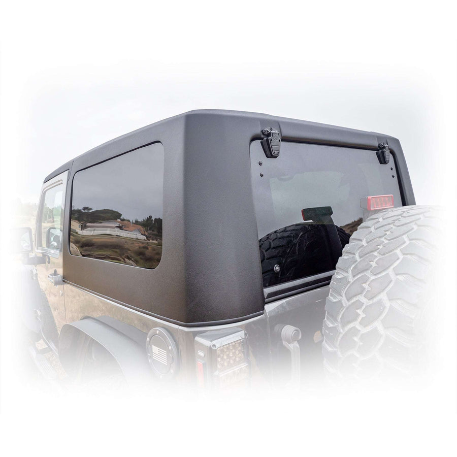 Squareback 2-Piece Hard Top for Jeep Wrangler JK 2-Door