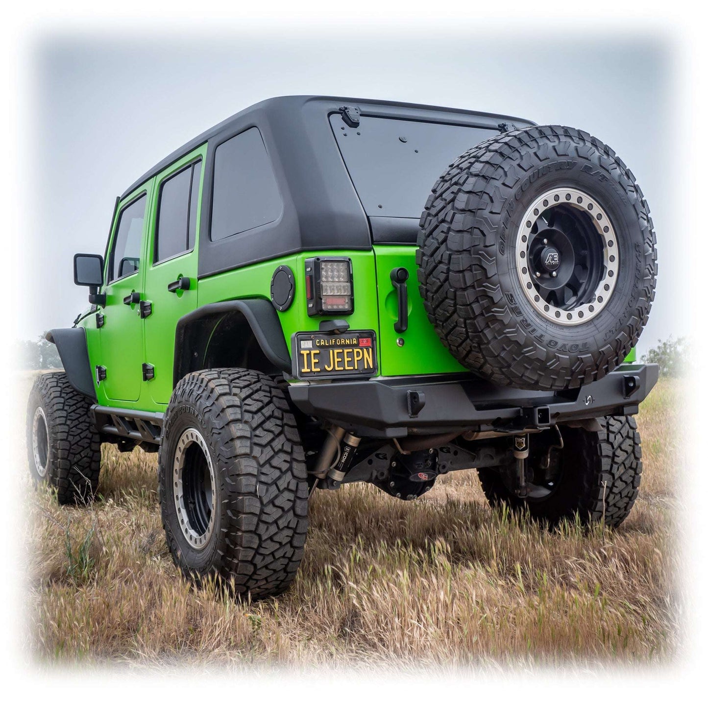 1-Piece Fastback Hard Top for Jeep Wrangler JK 4-Door