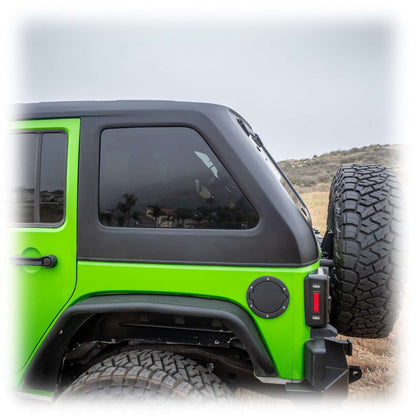 1-Piece Fastback Hard Top for Jeep Wrangler JK 4-Door