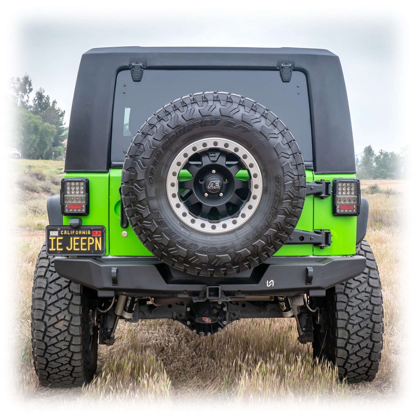 Squareback 2-Piece Hard Top for Jeep Wrangler JK 4-Door