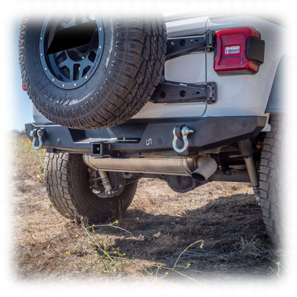 Rear Bumper with Hitch Receiver for Jeep Wrangler JL