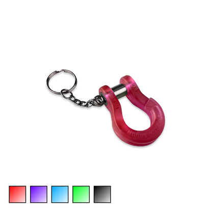 Jowl Split Shackle Key Chain