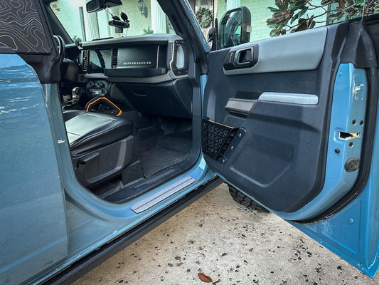 Laser Series Door Sills (Marine EVA Foam) - 2021+ Bronco 2 Door and 4 Door
