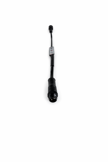 LED Whip Xtreme Only Mounted Remote V2 (4 pin) + Plug & Play Power Wiring Harness