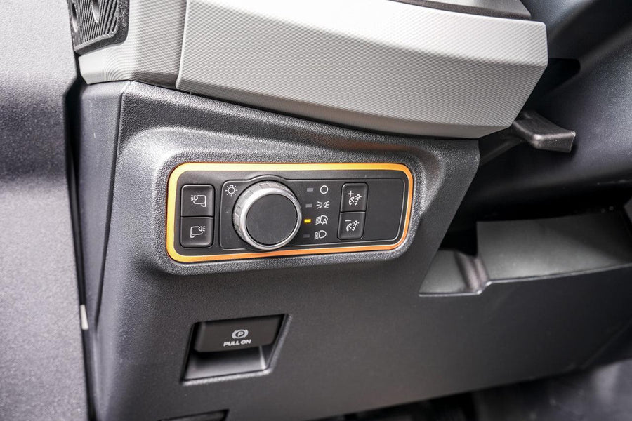 Light Switch Outline (Printed Series Vinyl) - 2021-2025 Bronco / Bronco Sport / 2022 Maverick