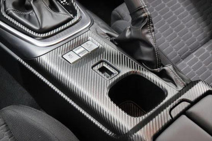 Lower Console Trim 3D Carbon Overlay - 2022+ BRZ / GR86