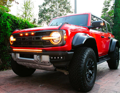 2022+ Ford Bronco Raptor 40in Bumper Light Bar - Slim