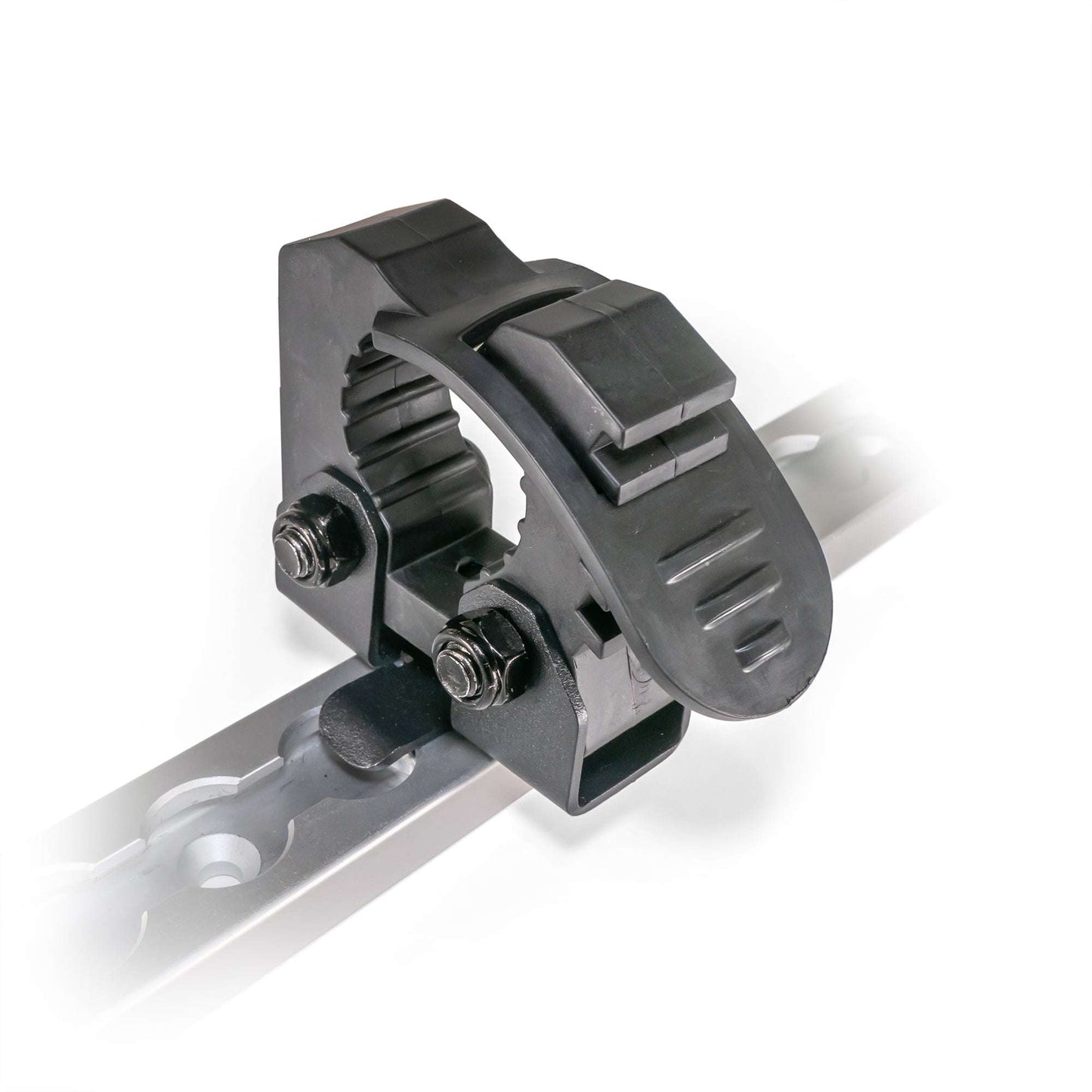 L-Track Quick-Mount Rubber Clamp for MOLLE and Drip Rails