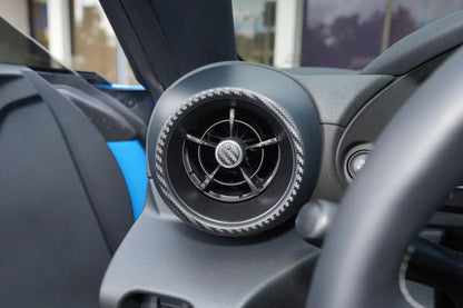 Outer AC Vent Trim 3D Carbon Overlays - 2022+ BRZ / GR86