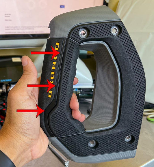 Outer Grab Handle Stripe Overlays (Full Coverage) - 2021+ Bronco