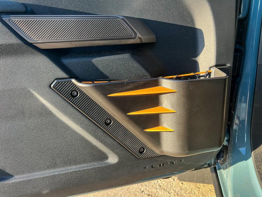 Printed Series ABS Bin Fin Overlays (Front) - 2021+ Bronco