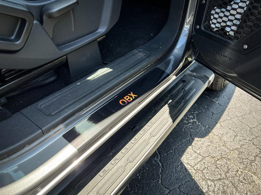 Printed Series Door Sill Protectors - 2021+ Bronco 2/4 Door