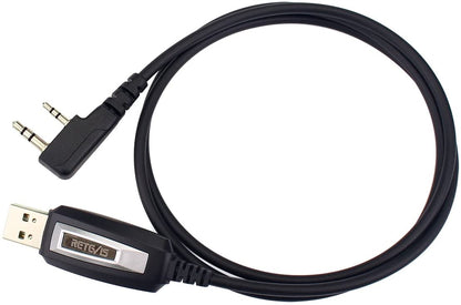 Retevis C9018A 2-Pin USB Programming Cable