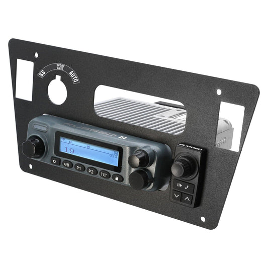 Rugged Radios 2024 Yamaha YXZ Mount for M1 / G1 / RM60 / GMR45 Mobile Radio and 696 Rocker Intercom