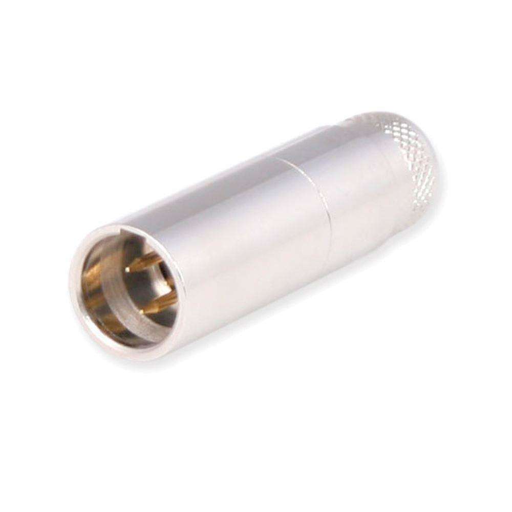 Rugged Radios 3-Pin Male Mini XLR Connector TA3ML